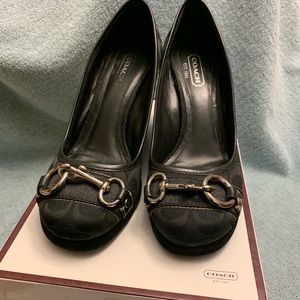 Coach ISSY Wedge Heels